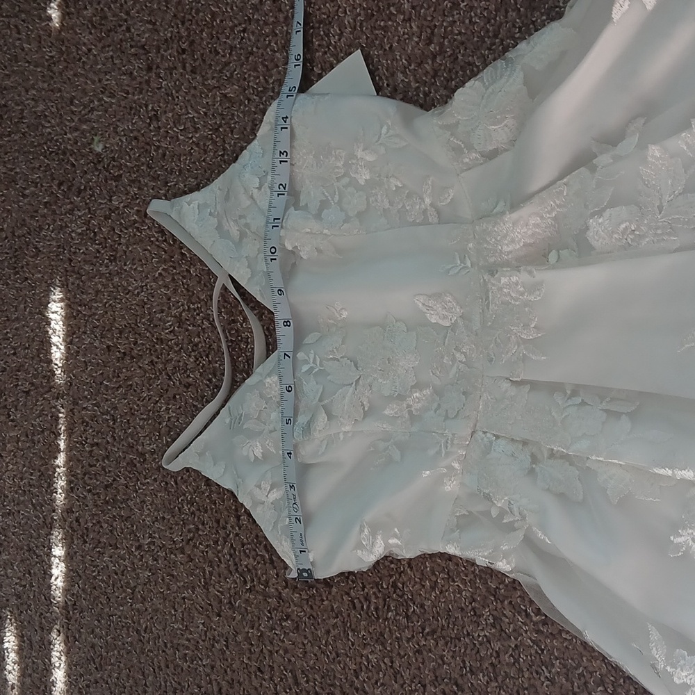 BCX  white floral lace dress size 3 - Picture 13 of 15